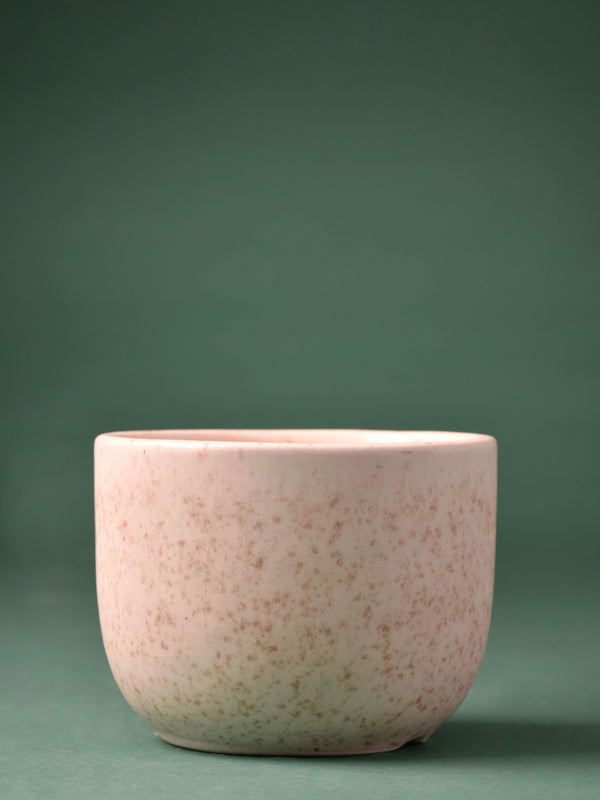 Speckled Round Ceramic Planter
