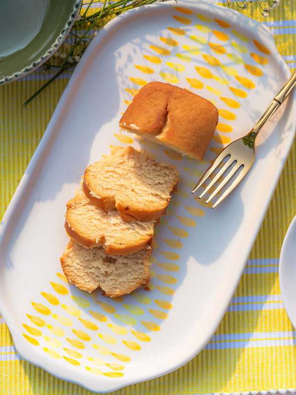 Ceramic Breakfast Set Yellow