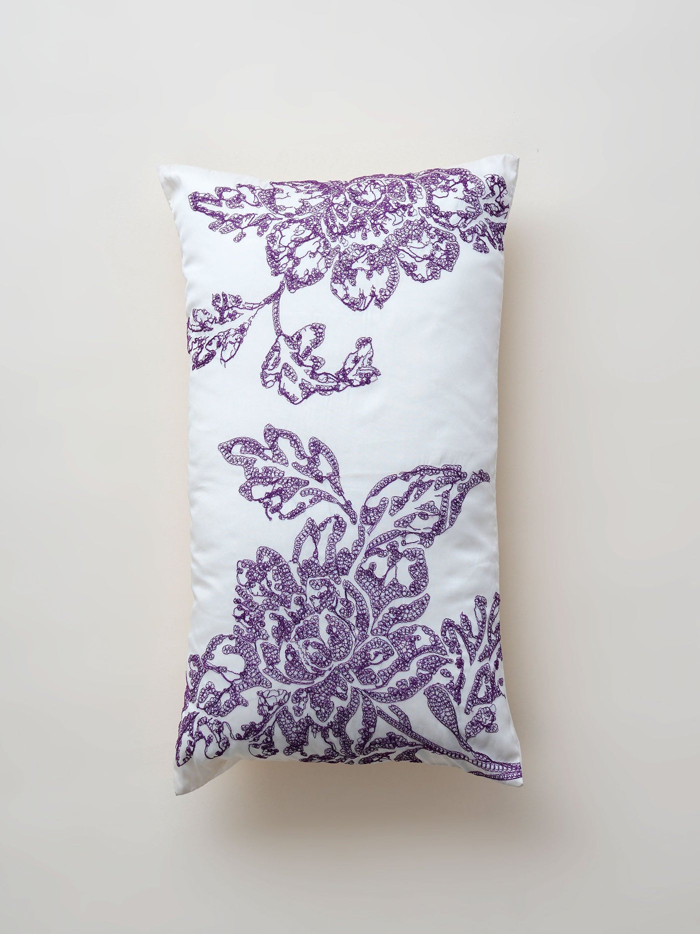 Spring Embroidered Cushion