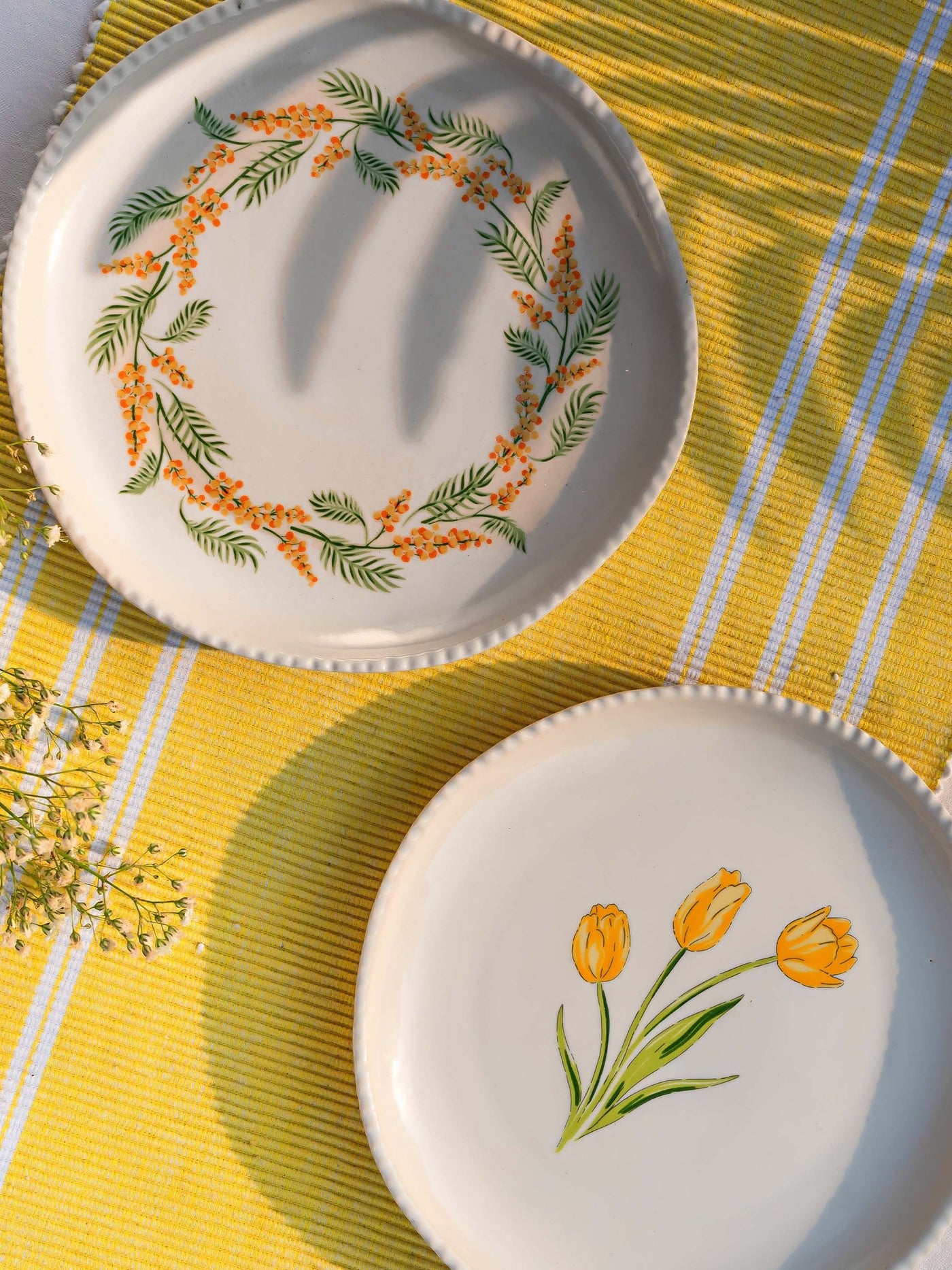Snack Plates Set of 2