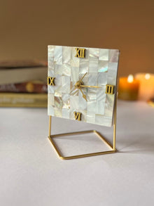 Square Desktop Clock - MOP