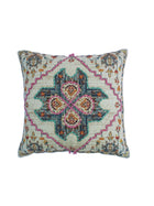 Cushion Cover - Stern Embroidered Cotton