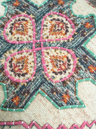Cushion Cover - Stern Embroidered Cotton
