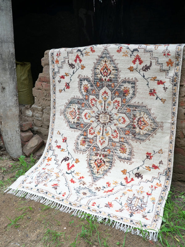 Printed Cotton Rug - Stern