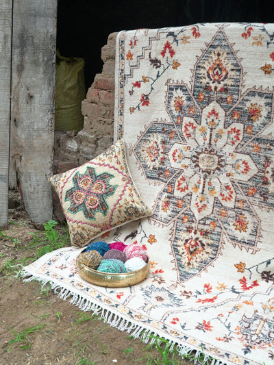 Printed Cotton Rug - Stern