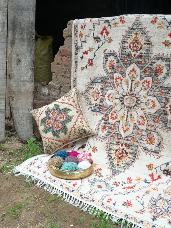 Printed Cotton Rug - Stern