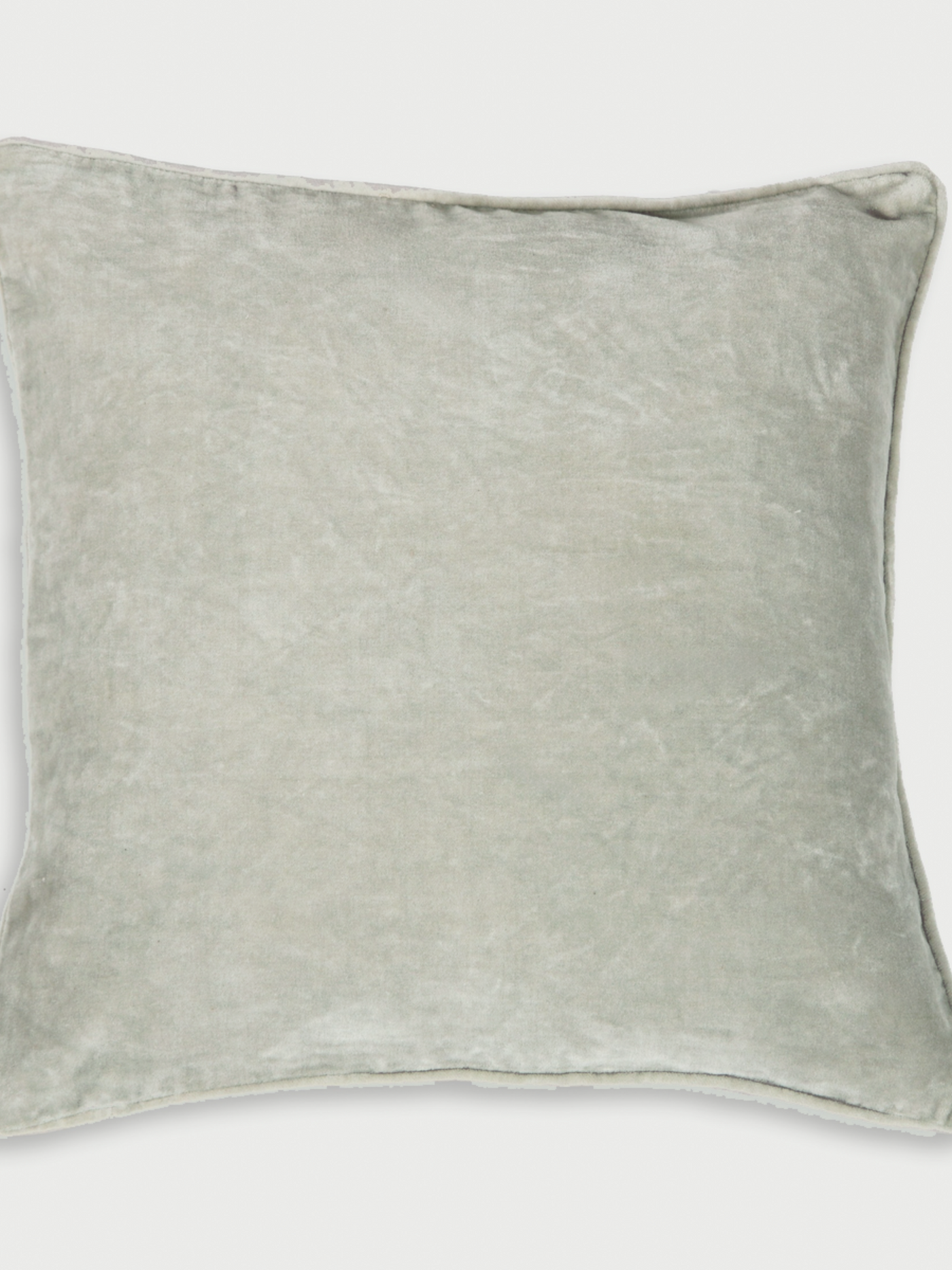 Cushion Cover - Dove Grey Velvet