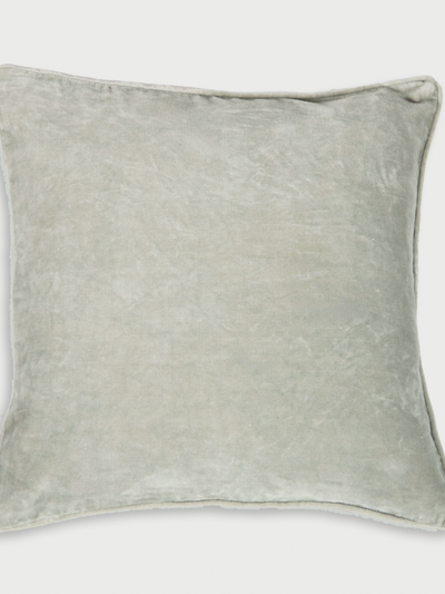 Dove Grey Velvet Cushion Cover