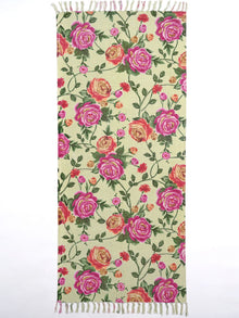 Summer Garden Cotton Rug