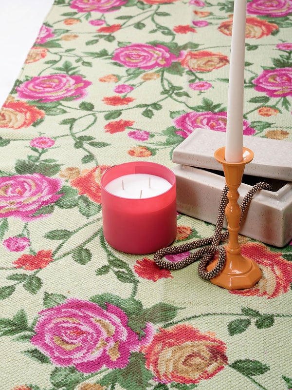 Summer Garden Cotton Rug