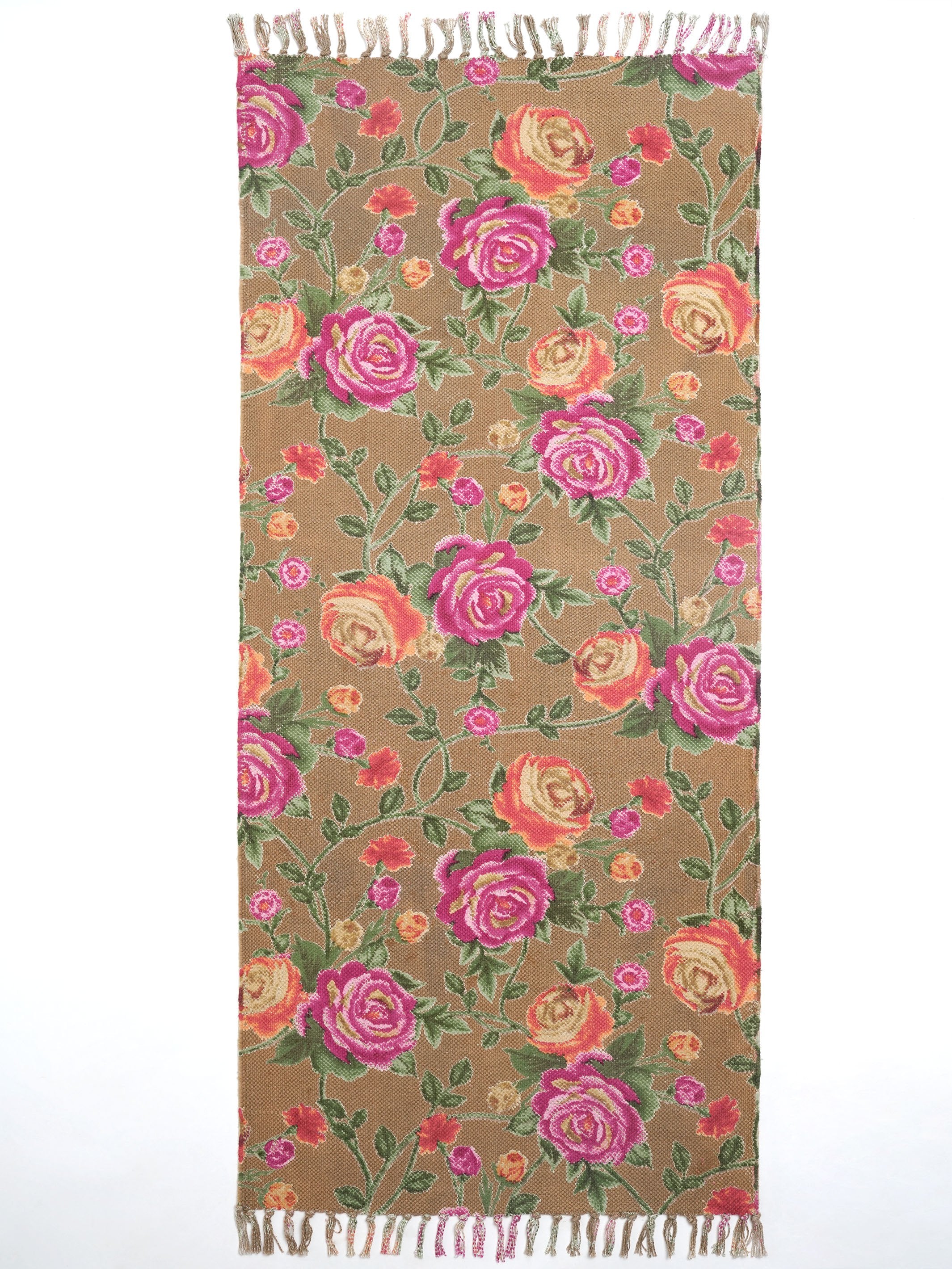 Summer Garden Cotton Rug