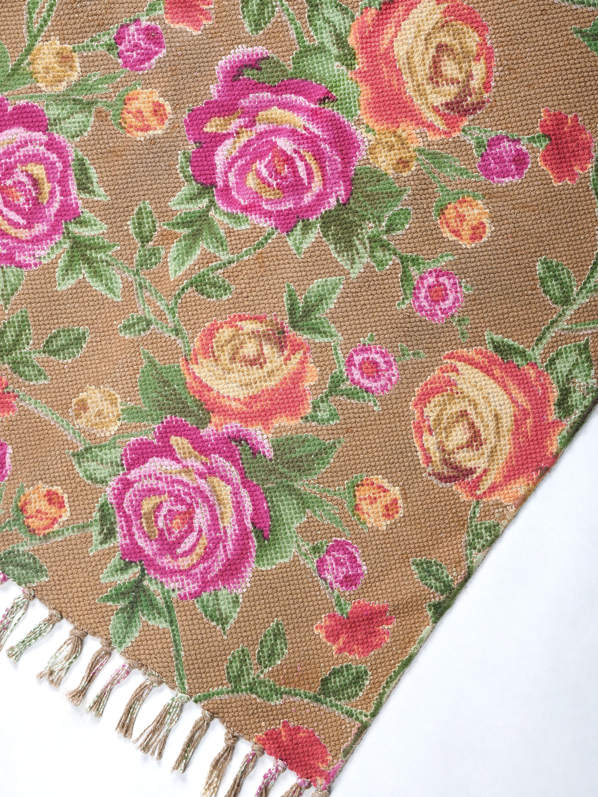 Summer Garden Cotton Rug