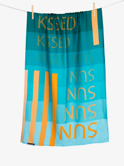 Sun Kissed Printed Beach Towel
