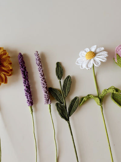 Crochet Sunflower Bouquet