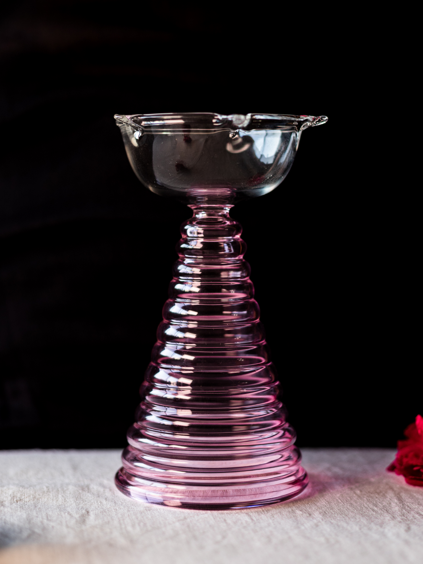 Tall Glass Diya