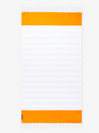 Tangerine Woven Beach Towel