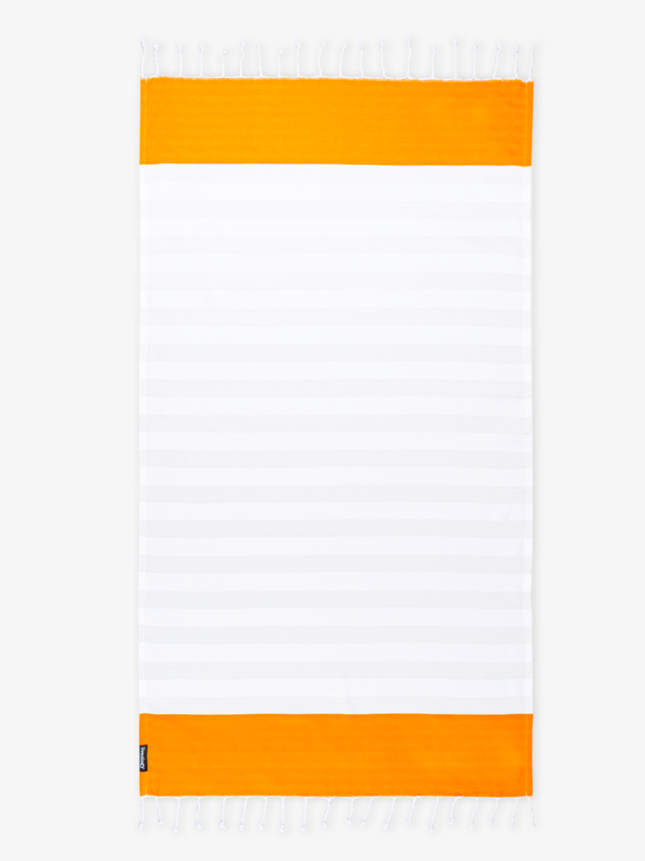 Tangerine Woven Beach Towel