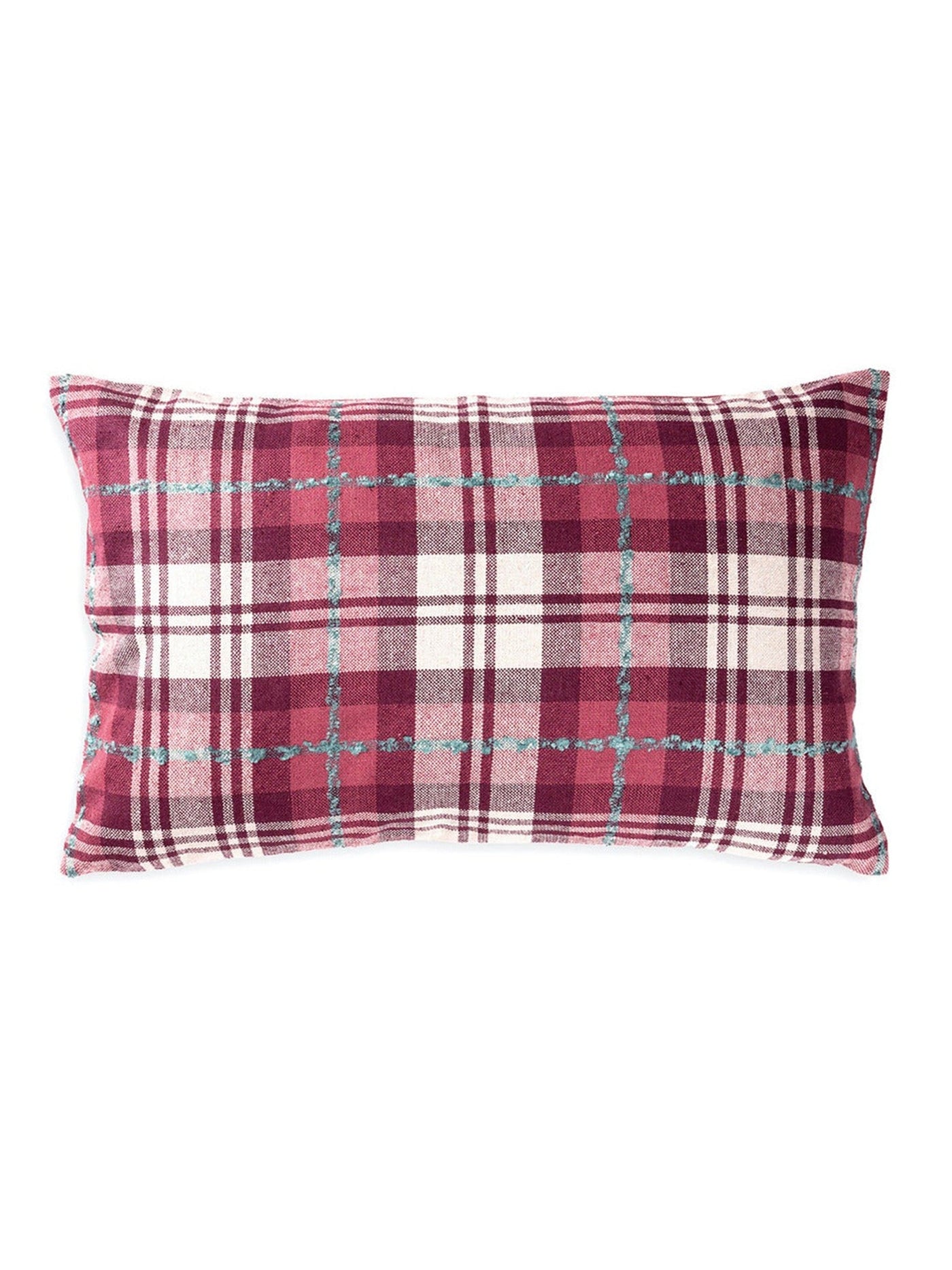 Cushion Cover - Tartan Floral