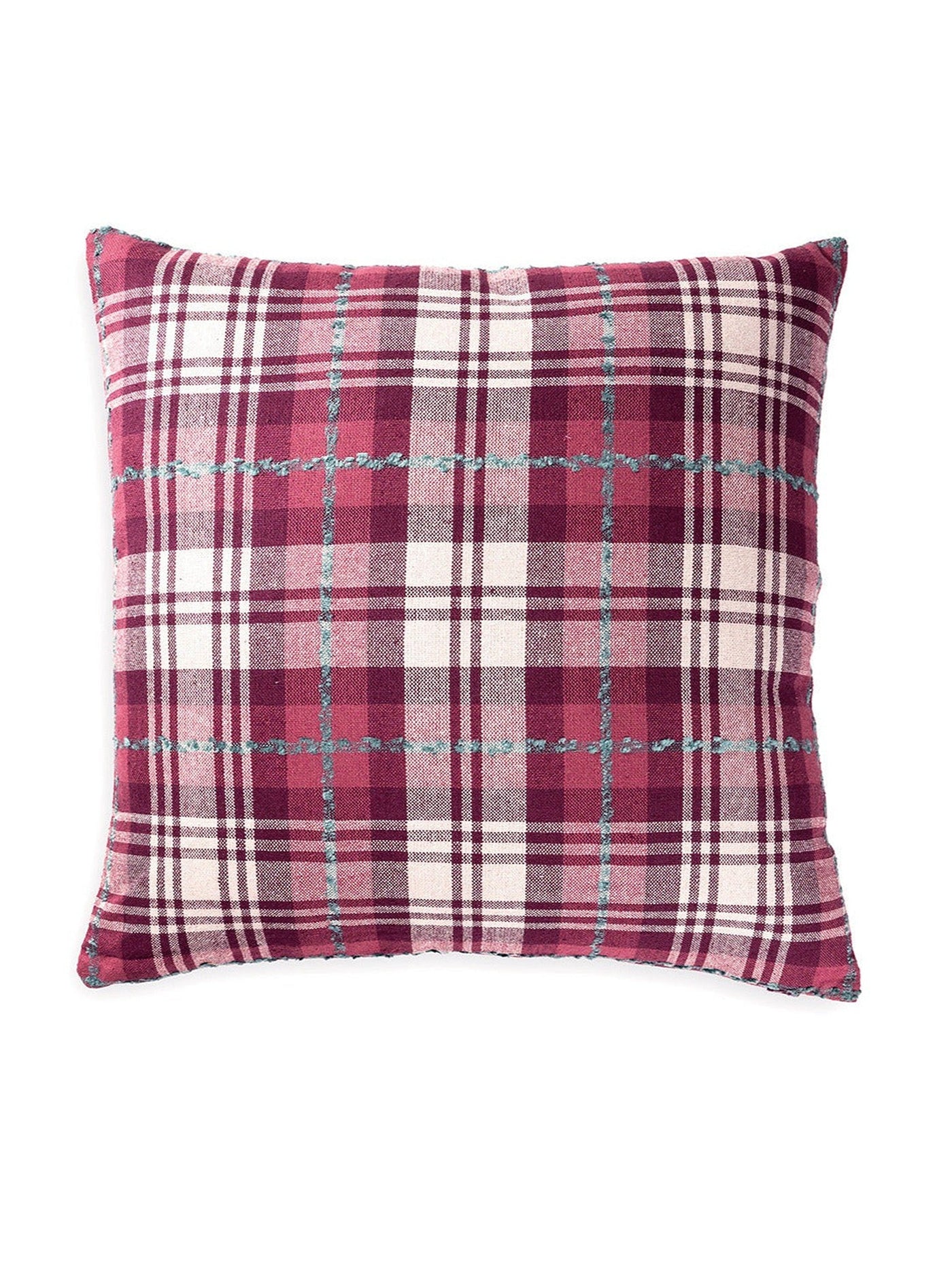 Cushion Cover - Tartan Floral