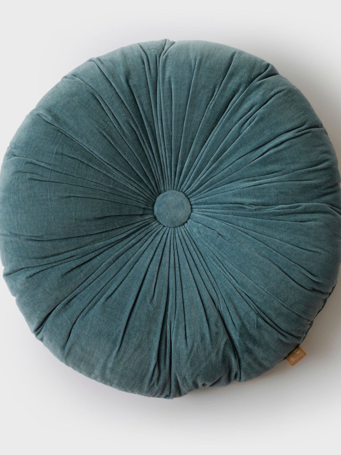 Round Cushion Cover - Cuddle Teal