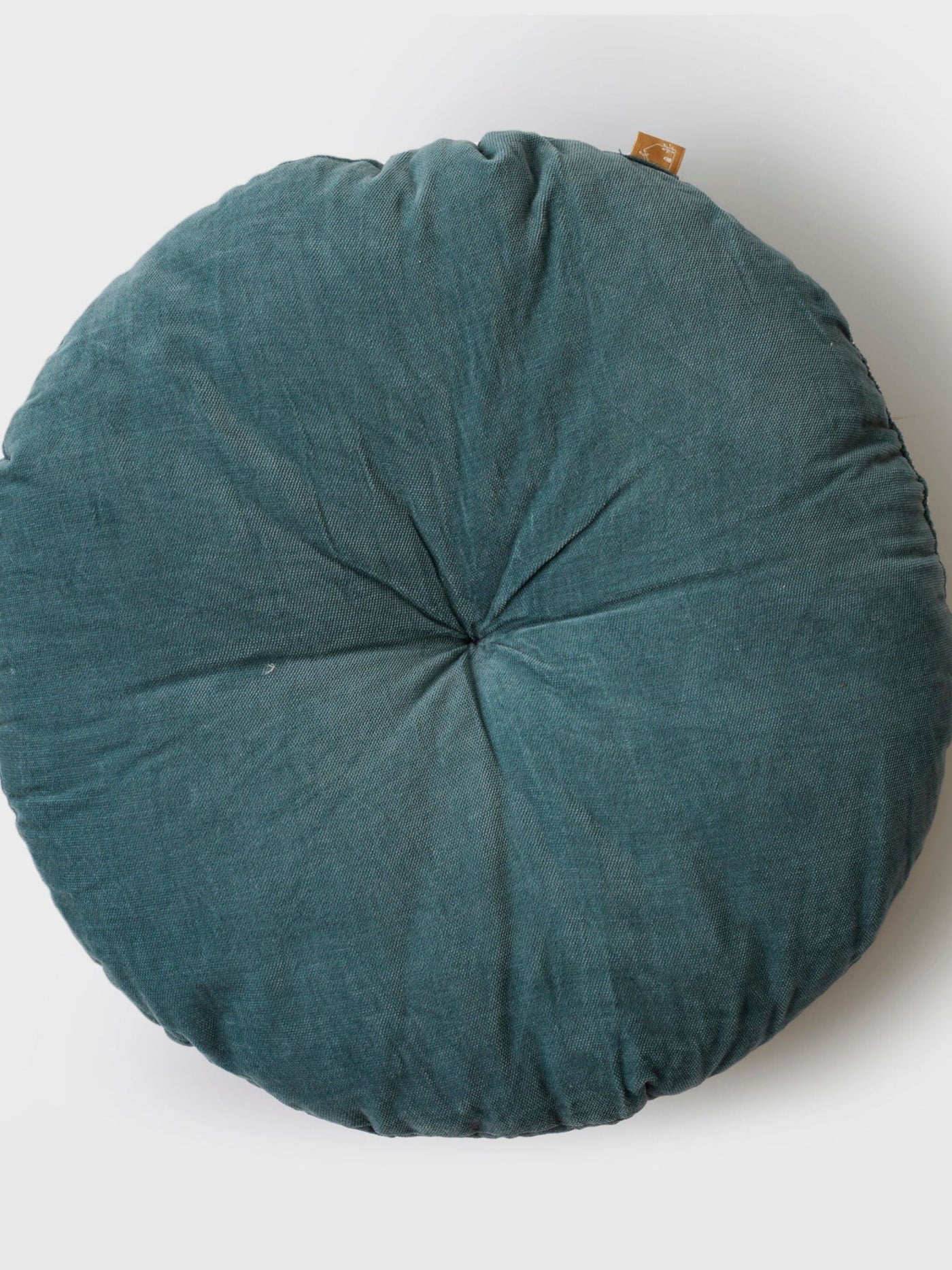 Round Cushion Cover - Cuddle Teal