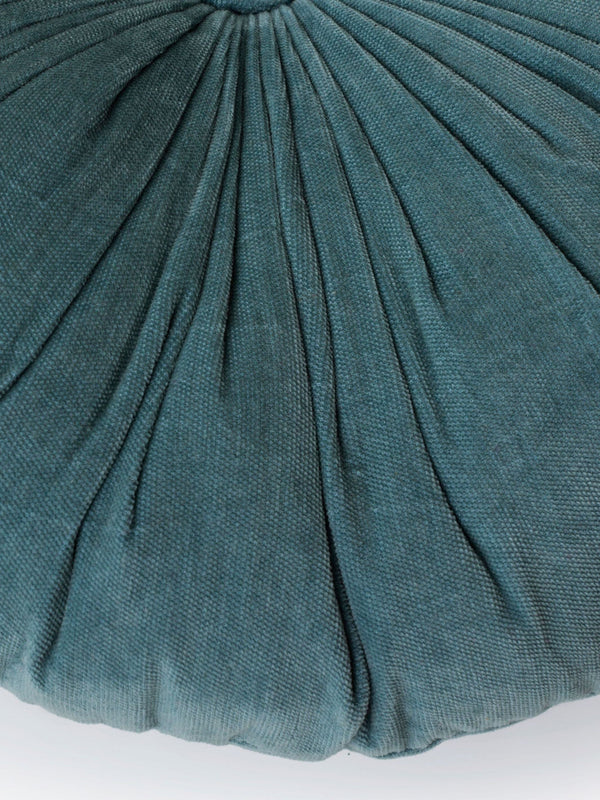 Round Cushion Cover - Cuddle Teal