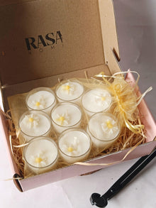 Daisy Tealight Candles Set of 8