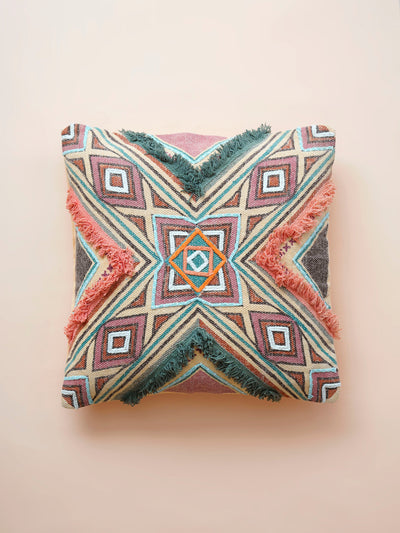 Cushion Cover - Ternion Shag Hand Woven