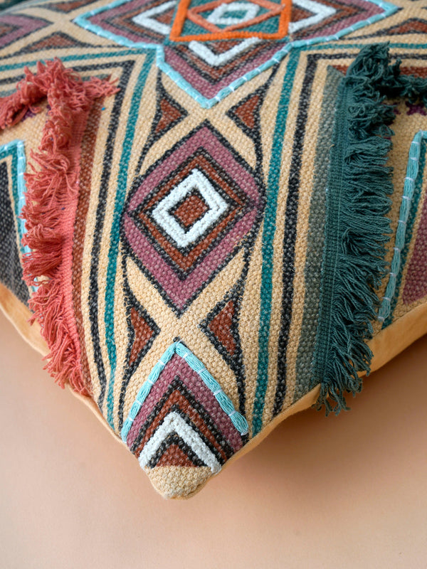 Cushion Cover - Ternion Shag Hand Woven