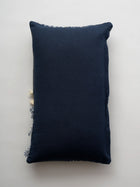 Cushion Cover - Textured Indigo Tassel