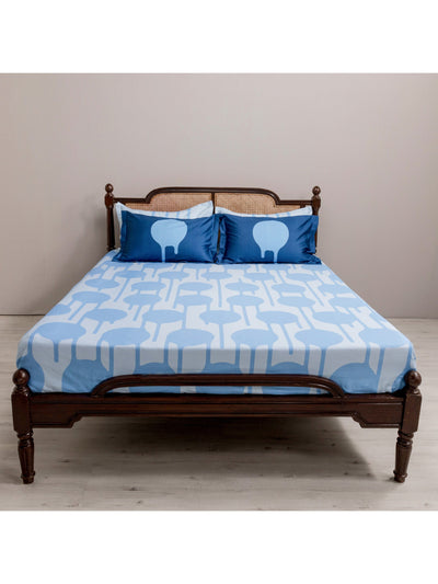 The Dripdrip Bedsheet In Baltic Blue