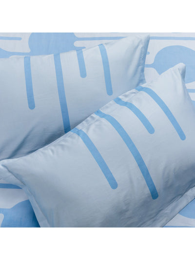 The Dripdrip Bedsheet In Baltic Blue