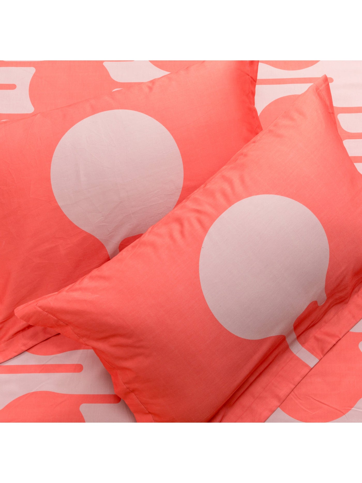 The Dripdrip Bedsheet In Coral
