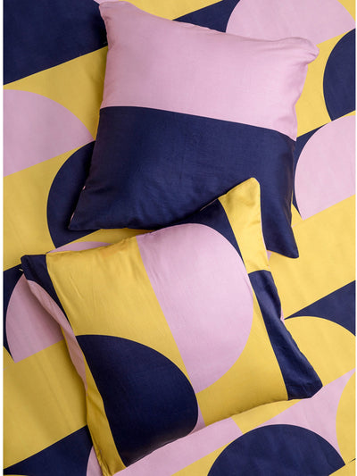 The Echo Cushion Covers In Pop Yellow