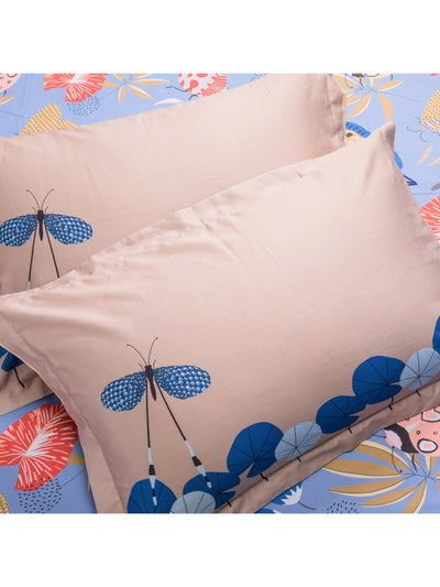 The Forest Of Adventures Bedsheet In Blue Copy