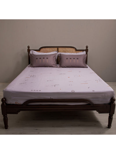 Bedsheet - The Golconda Memories In Grey