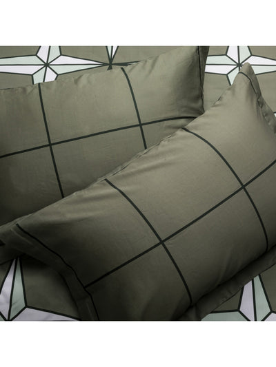 The Holy Azulejos Bedsheet In Amazon Green