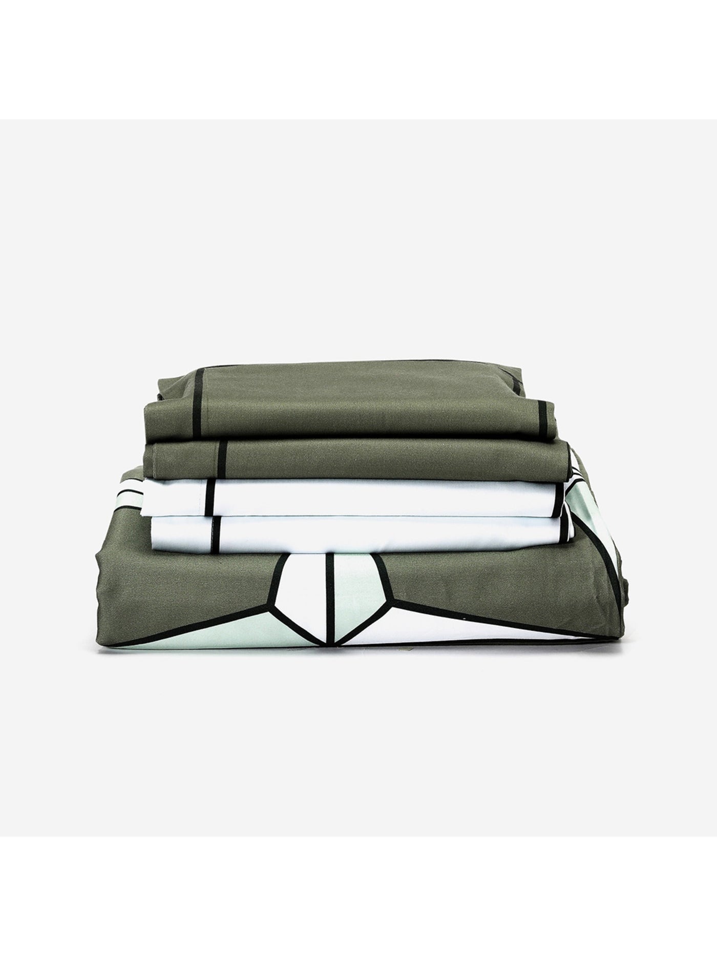 Bedsheet - The Holy Azulejos In Amazon Green