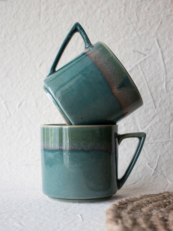 Triangle Handle Mug