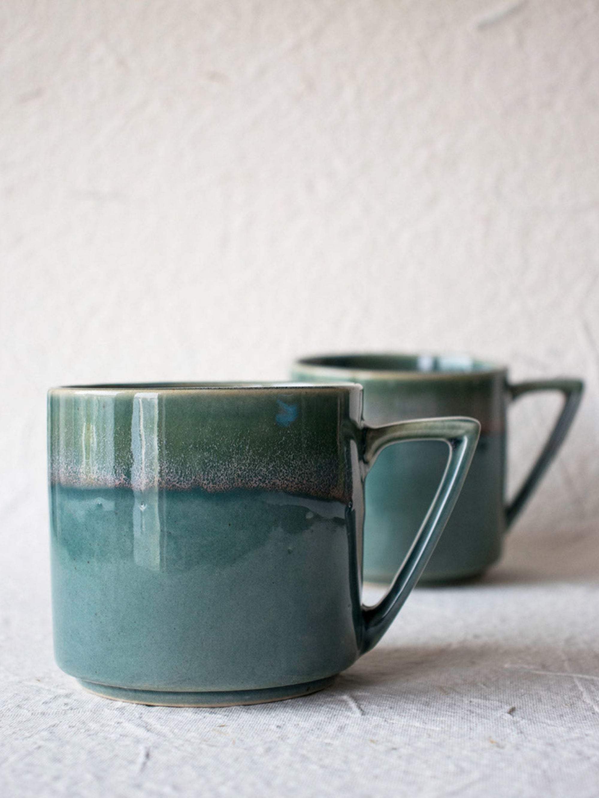 Triangle Handle Mug