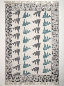 Trigon Hand Block Print Rug