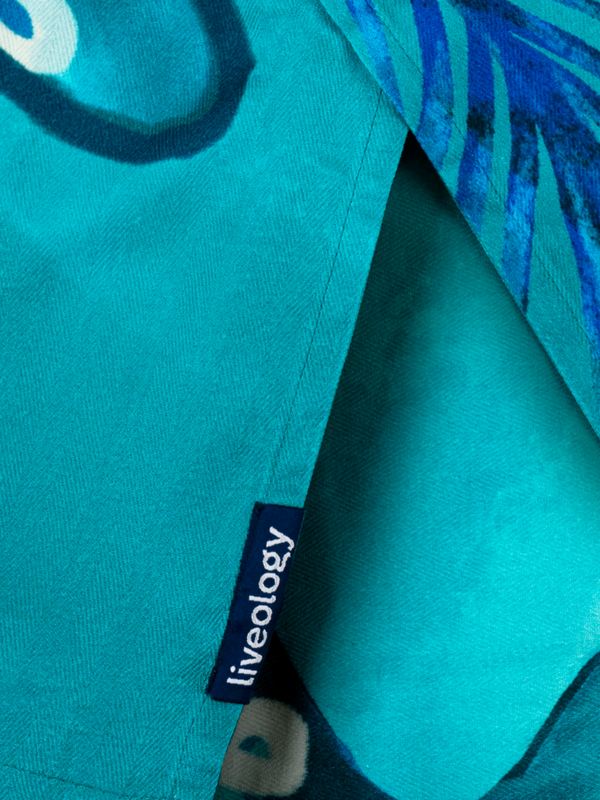 Turtled Printed Beach Towel