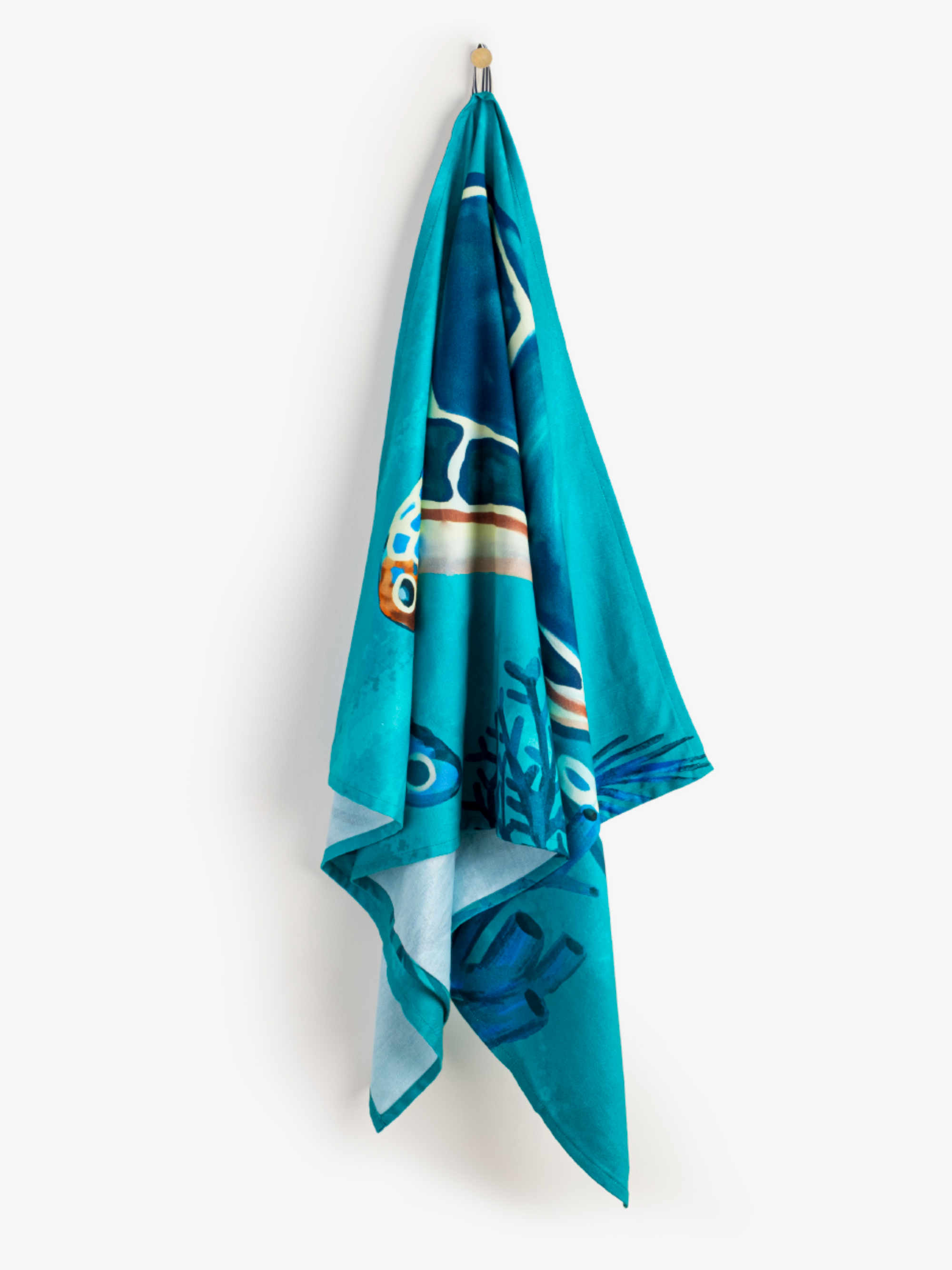 Turtled Printed Beach Towel