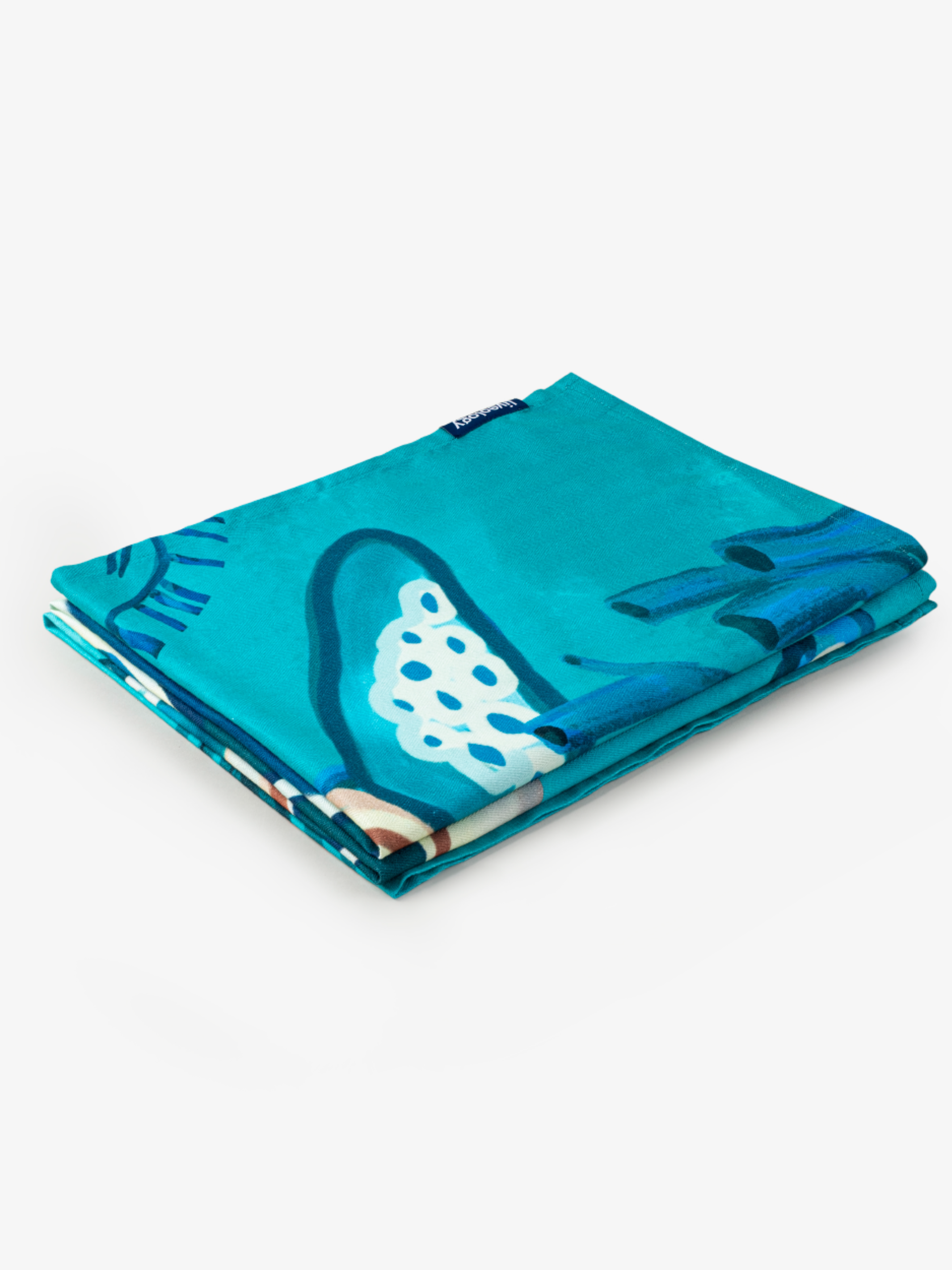 Turtled Printed Beach Towel