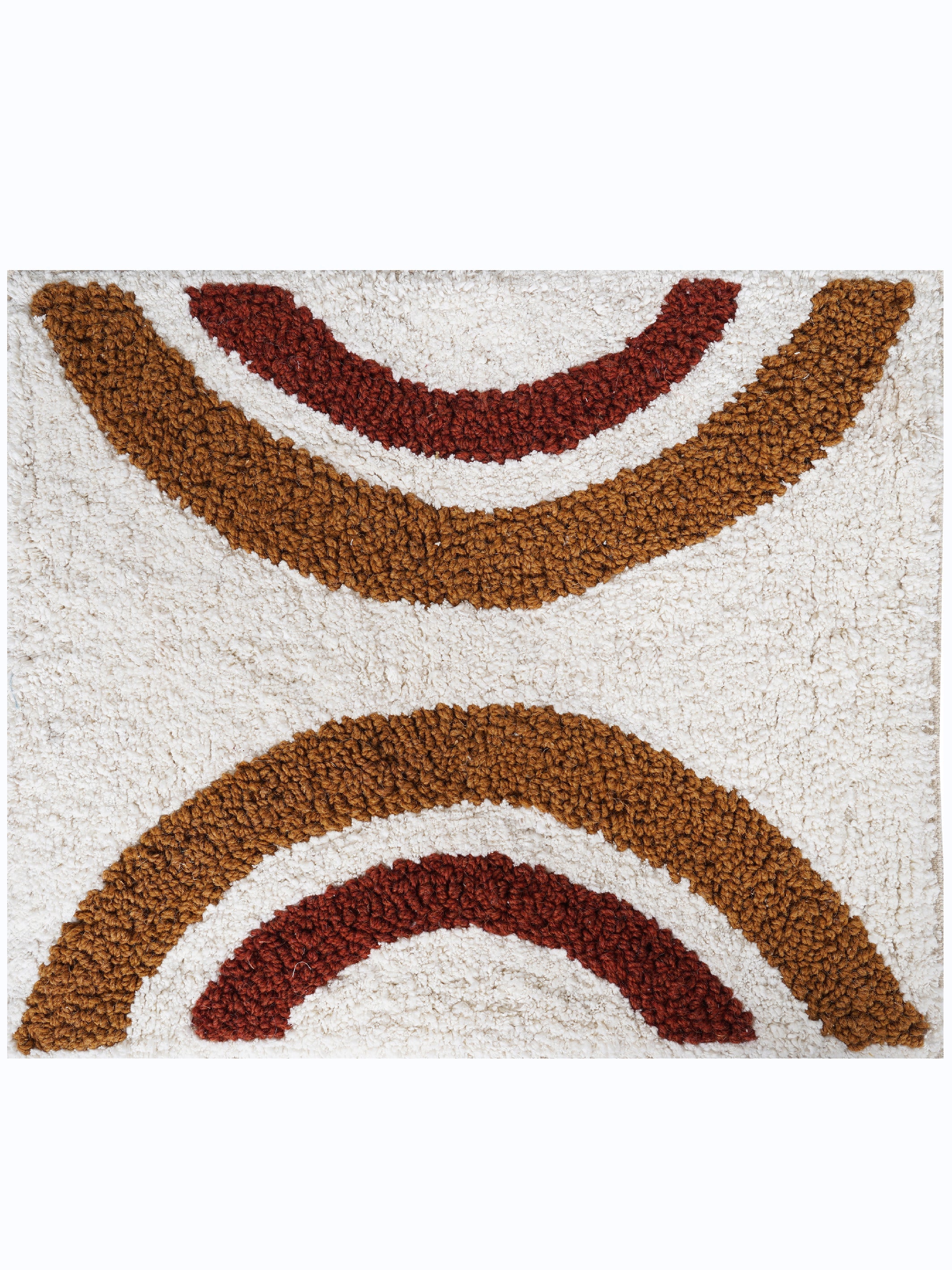 Two Arch Tufted Bath Rug