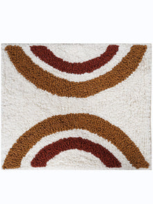 Two Arch Tufted Bath Rug