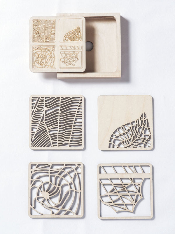 Veneer Coasters