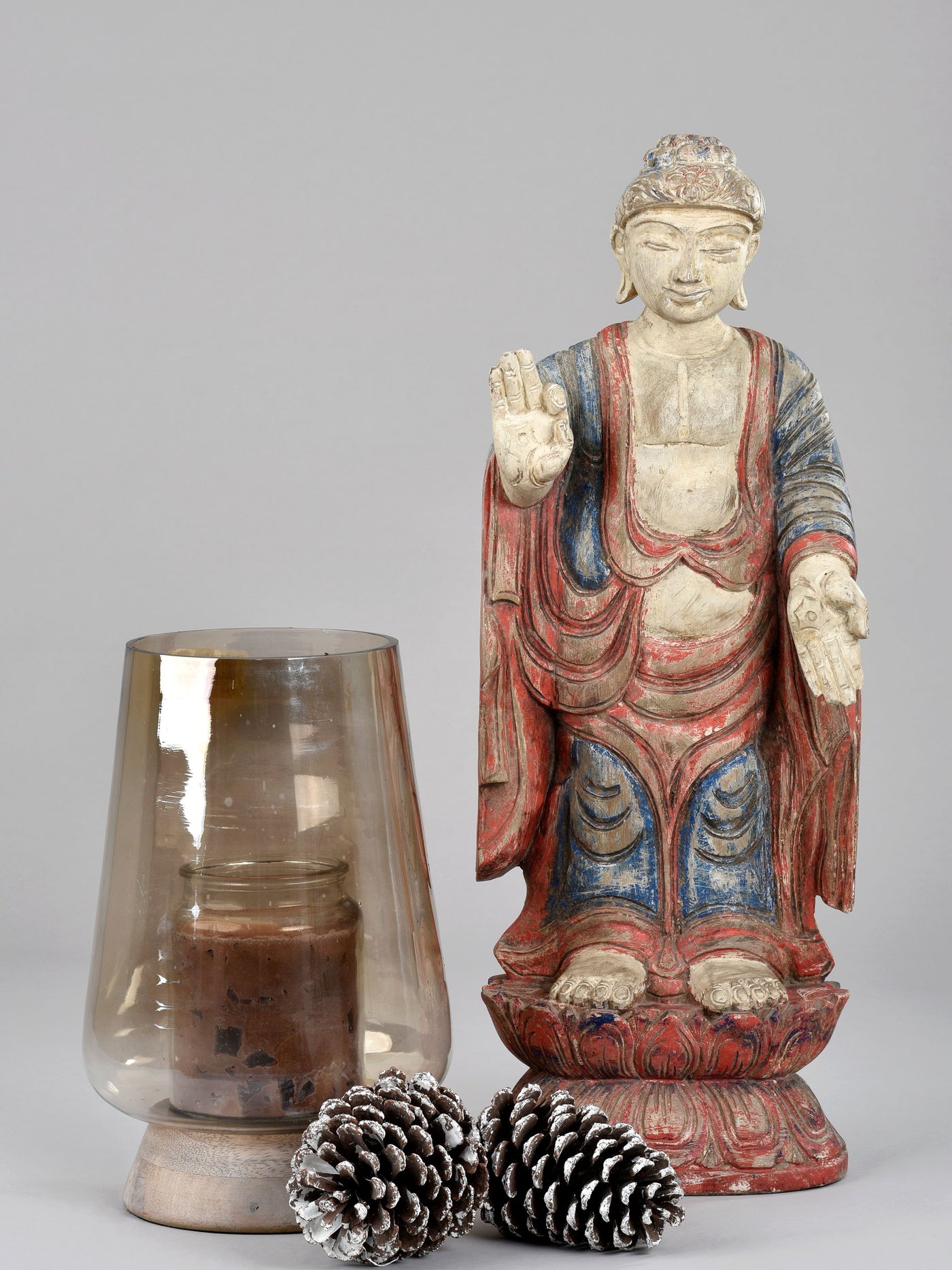 Vintage Hand Carved Buddha