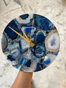 Wall Clock Blue