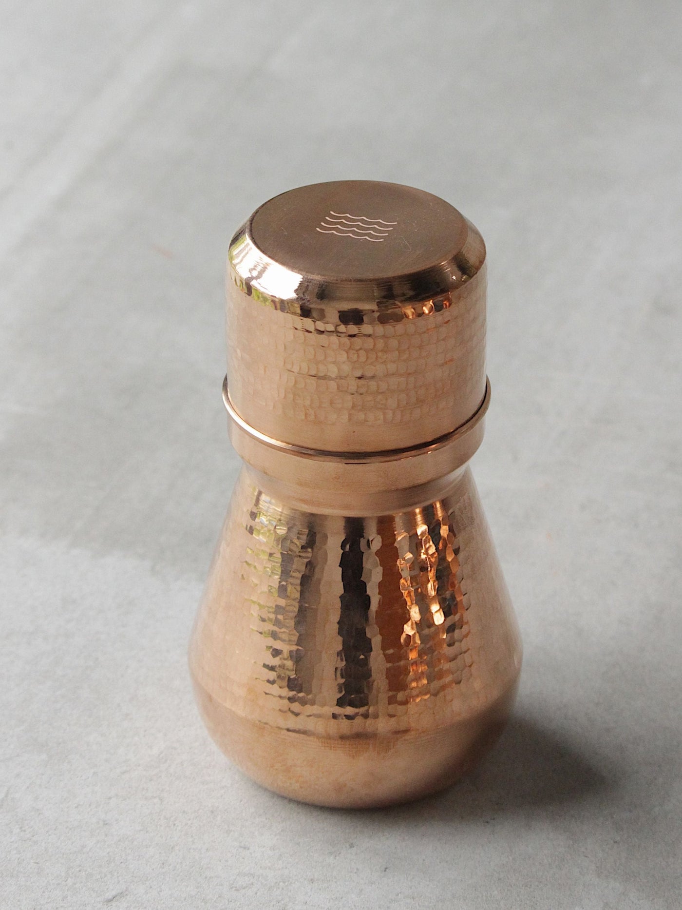 Water Carafe Mini with Copper Glass